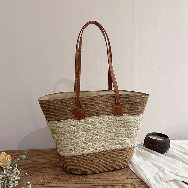 Straw Market Tote