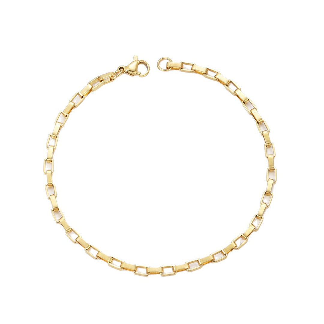 Chunky Rectangular Link Necklace Stornfield