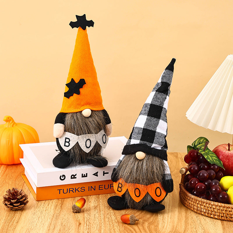 Decorative Halloween Gnome Figure Stornfield
