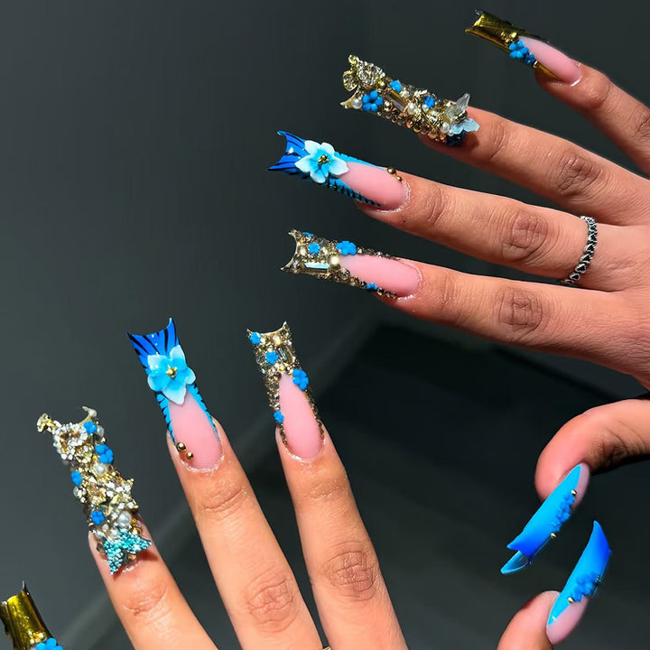 Decorative 3D Nail Art Enhancements Stornfield