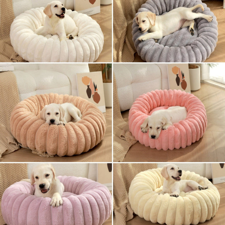Women Round Cuddle Bed with High Edges Stornfield