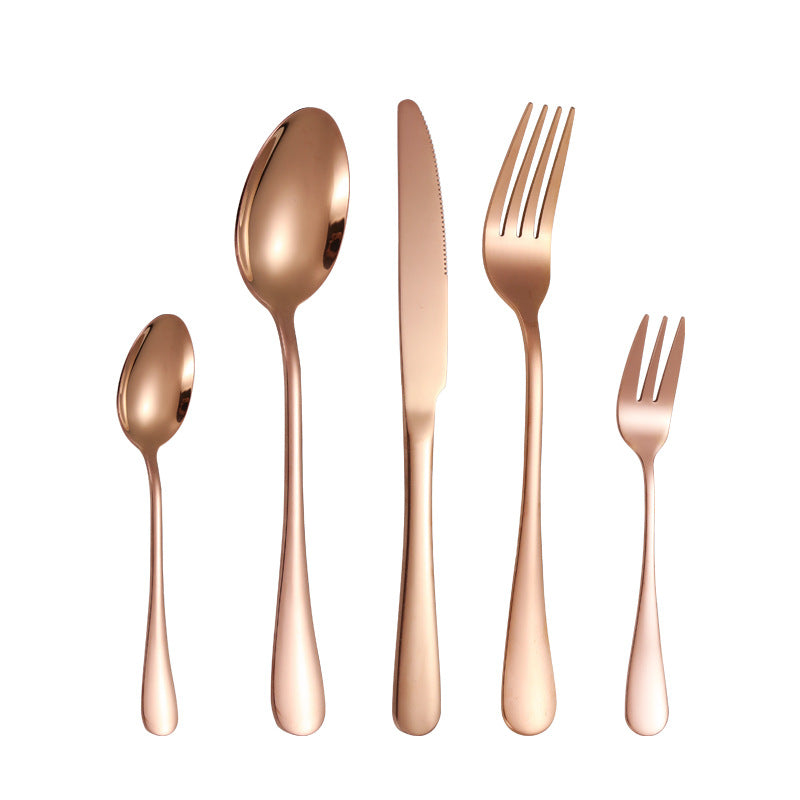 Elegant stainless steel cutlery set with ergonomic handle Stornfield