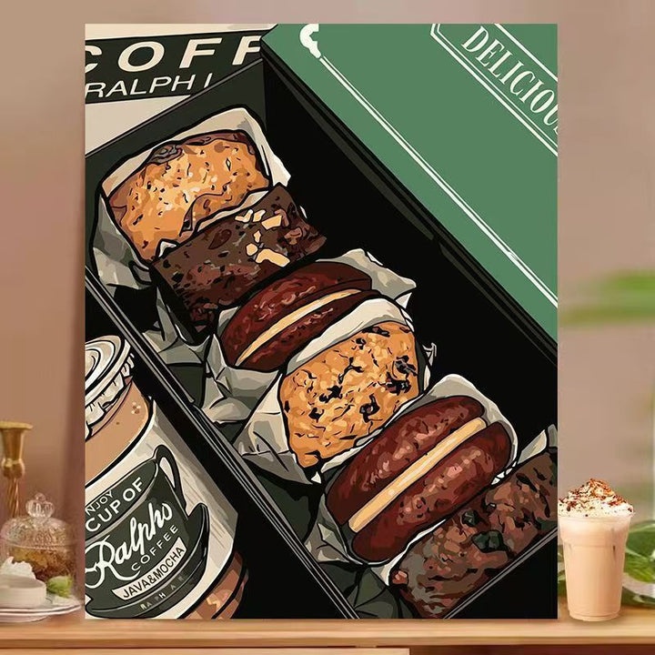 Dessert-Inspired Decorative Canvas Art Stornfield