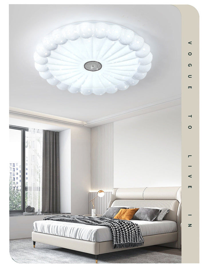Contemporary Floral Ceiling Light