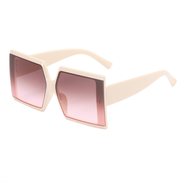 Ladies oversized sunglasses with trendy leopard print Stornfield