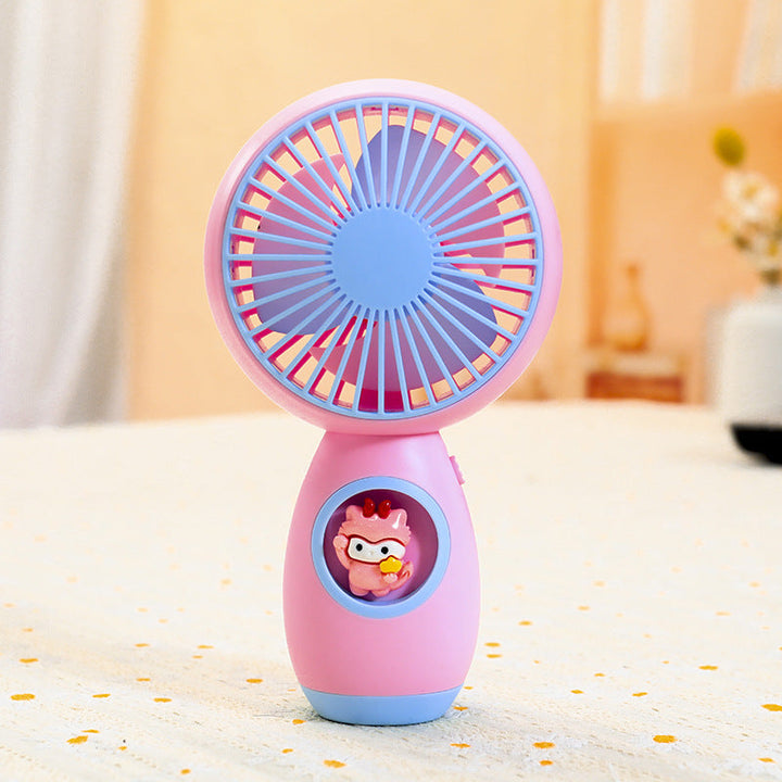 Women Portable Handheld Fan with Creative Animal Design Stornfield