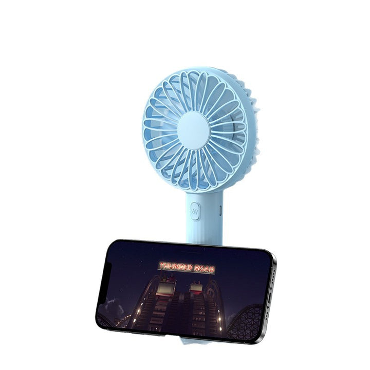 Portable table fan with USB charging and flexible adjustable tilt angle Stornfield