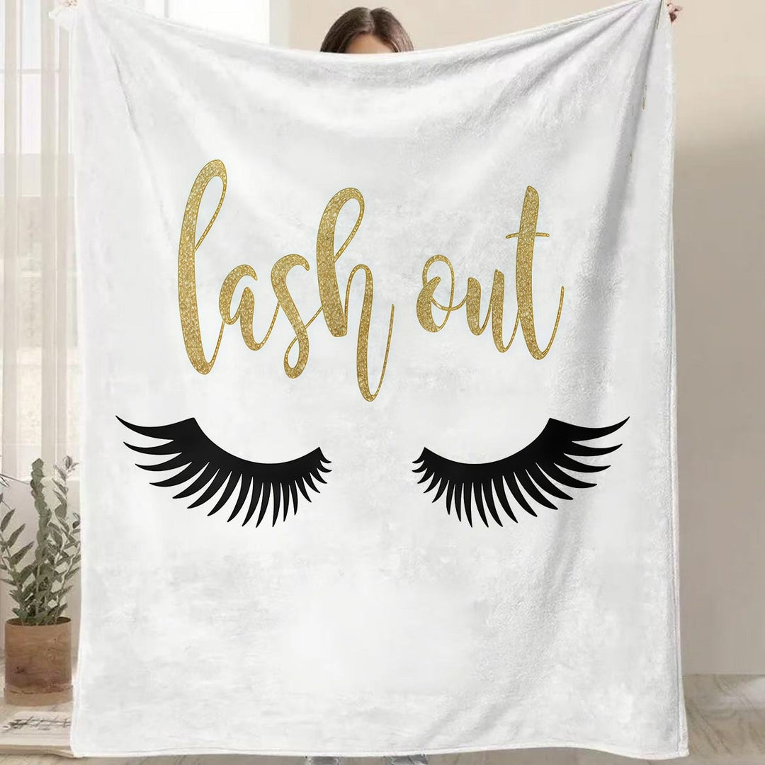 Artistic Patterned Throw Blanket