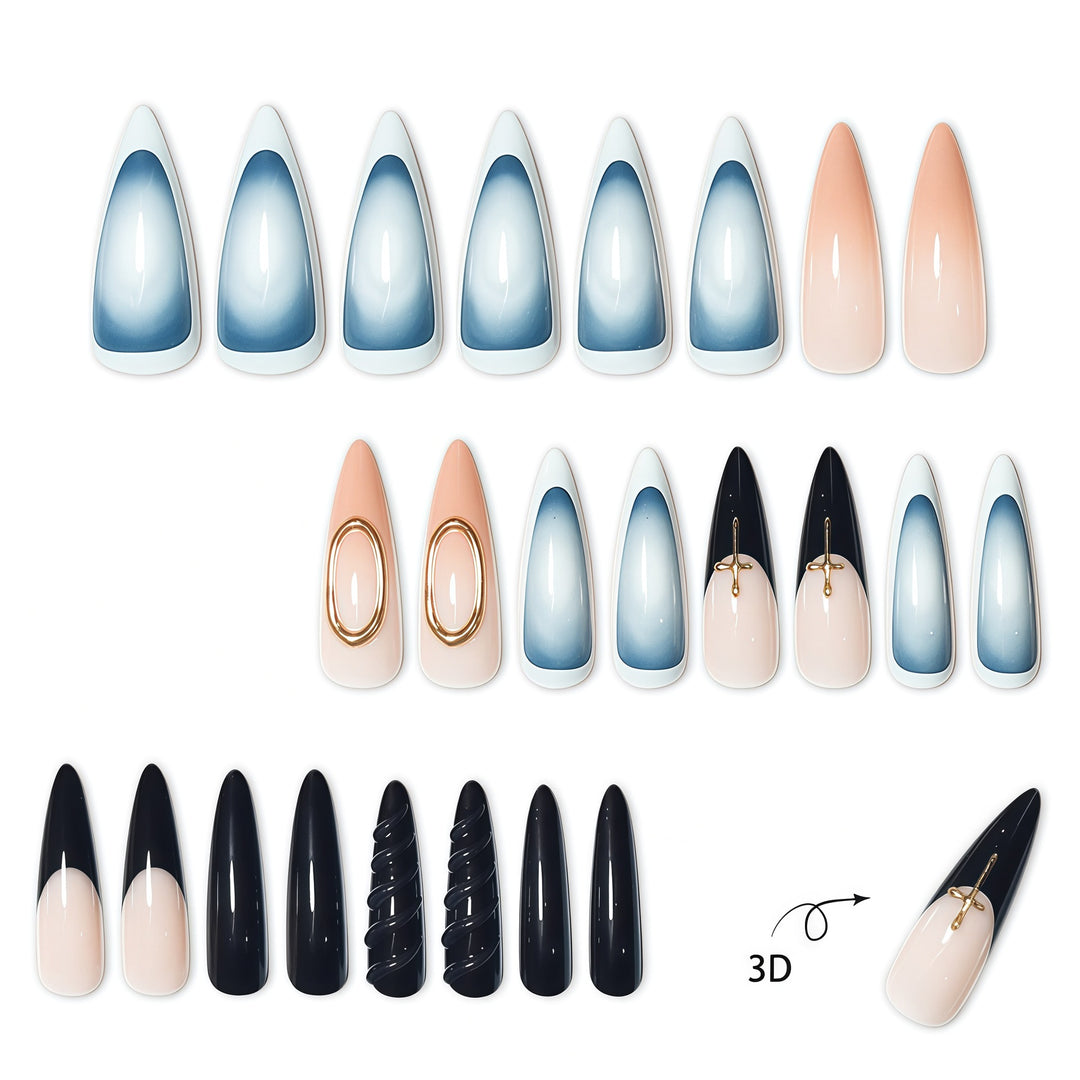 Premium Stiletto Nail Art Extensions Stornfield