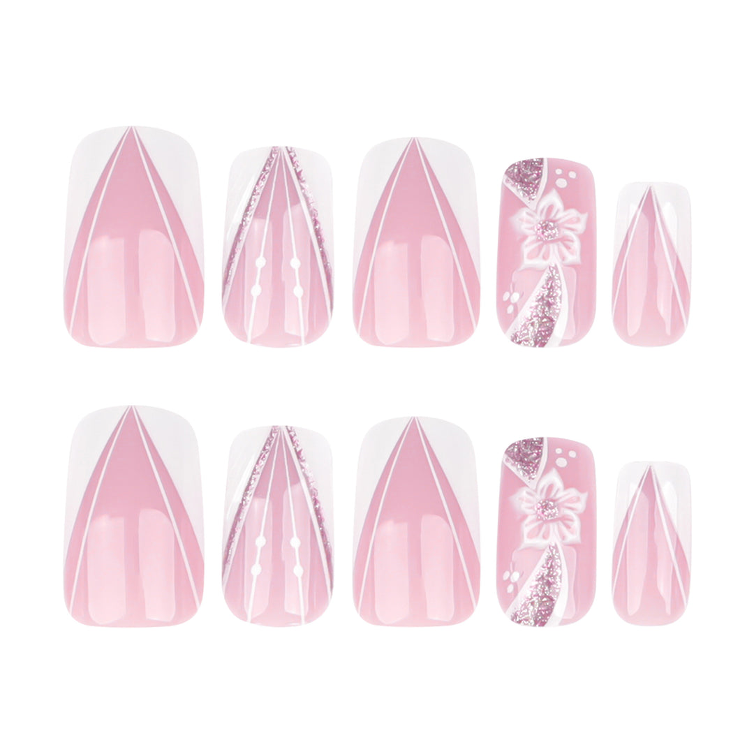 Artistic nail art with floral design Stornfield