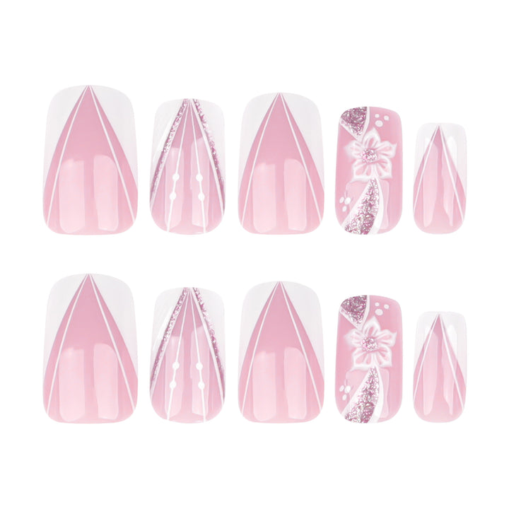 Artistic nail art with floral design Stornfield