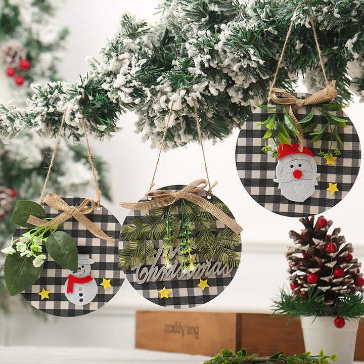 Decorative Christmas ornaments with snowman motif Stornfield