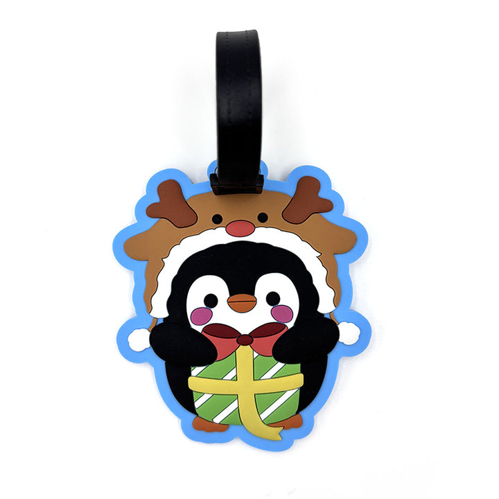 Unisex Whimsical Penguin Luggage Tag Stornfield