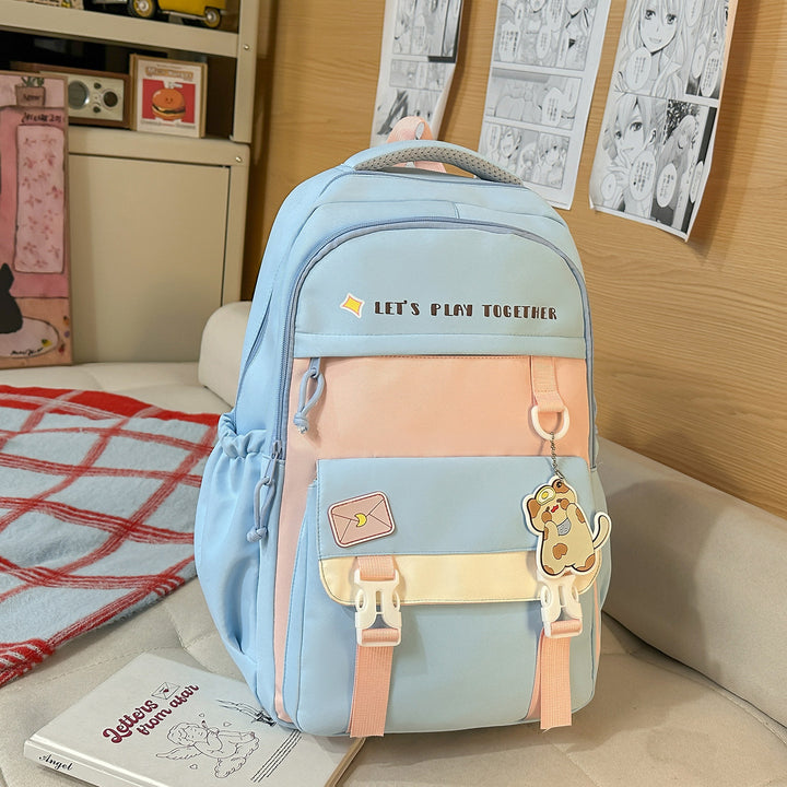 Backpack with Playful Design and Innovative Compartments Stornfield