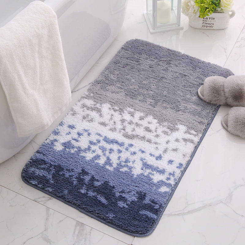 Plush Bathroom Rug Set