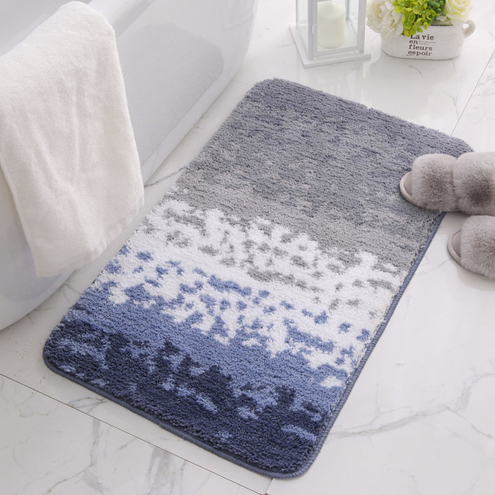 Plush Bathroom Rug Set