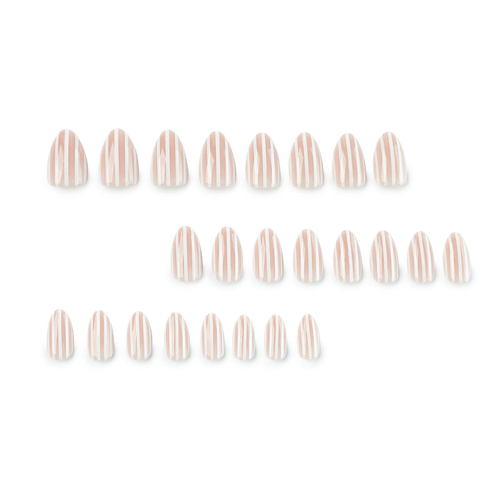 Stylish nail art with elegant stripe patterns Stornfield