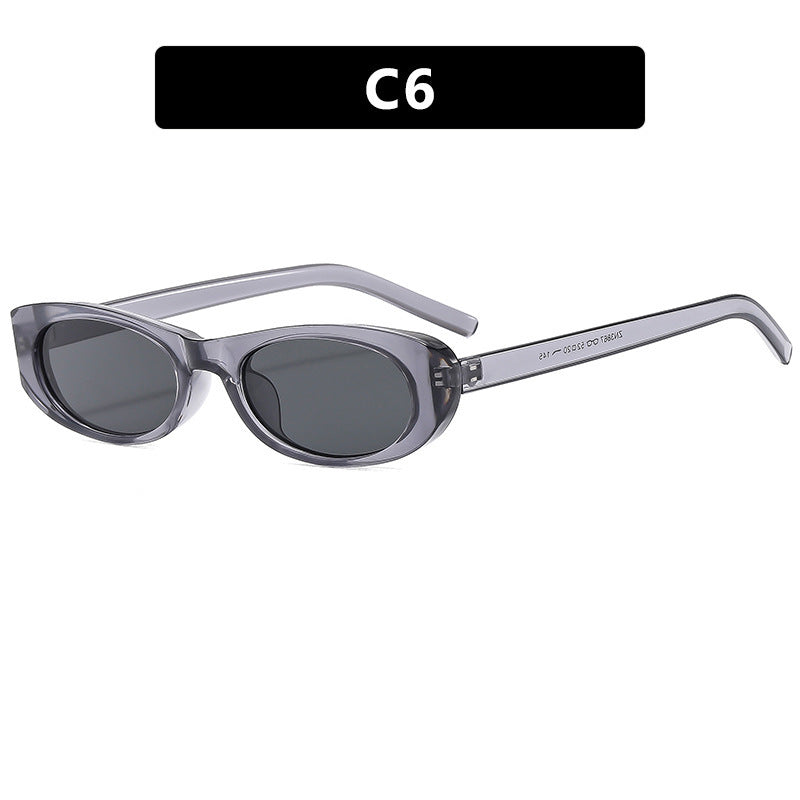 Ladies fashionable sunglasses in elegant oval frame Stornfield