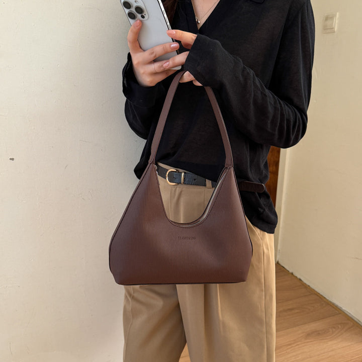 WoTextured Hobo Shoulder Bag Stornfield