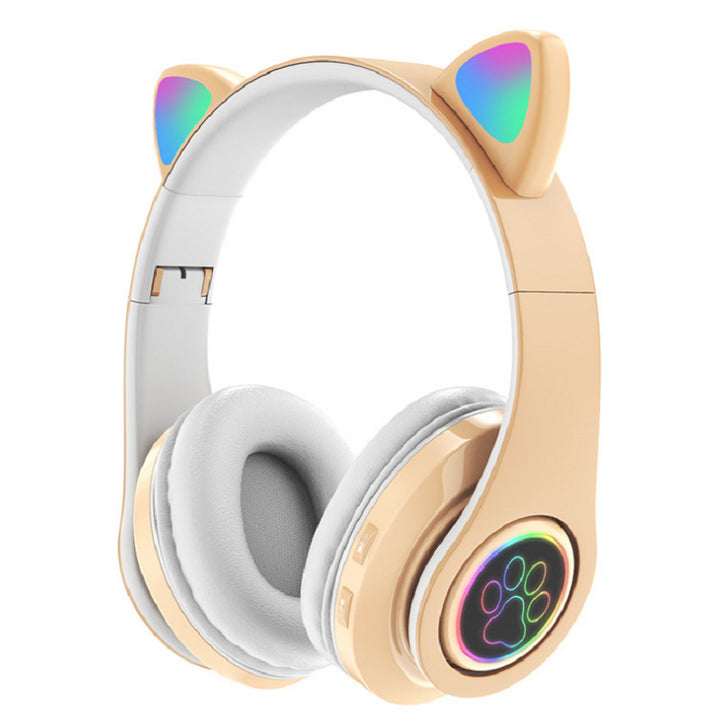Wireless Over-Ear Headphones with Rgb Light Effects Stornfield