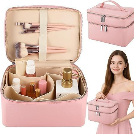 Cosmetic storage case with removable compartments Stornfield