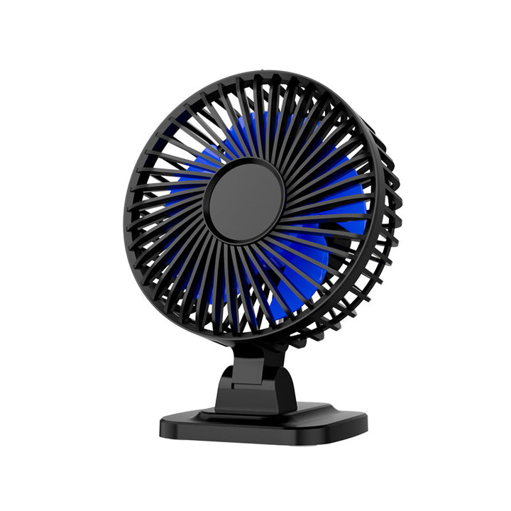 Women's portable table fan with adjustable tilt and LED backlighting Stornfield