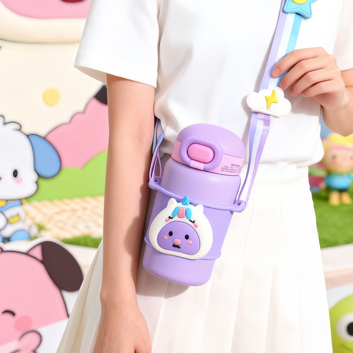 Women Insulated Water Bottle with Cute Rabbit Design Stornfield