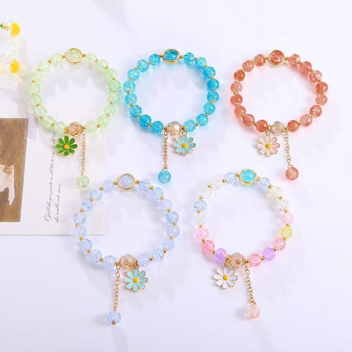 Elegant bracelet with flower pendant Stornfield