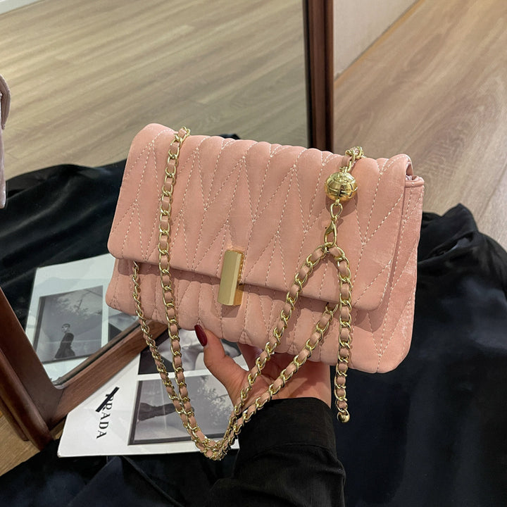 Quilted Chain-Strap Handbag Stornfield
