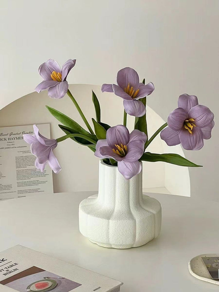 Realistic Silk Flower Bouquet