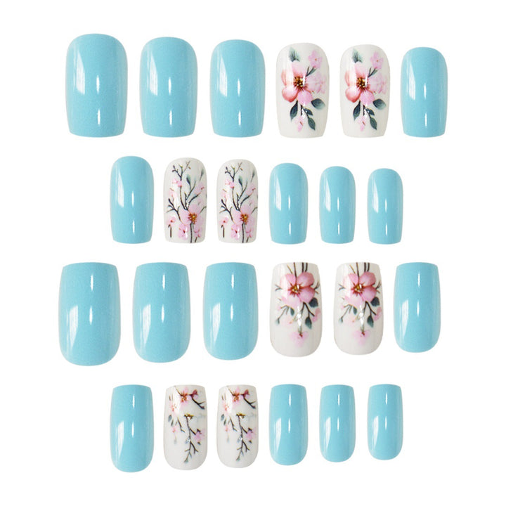 Floral Design Nail Art Extensions Stornfield