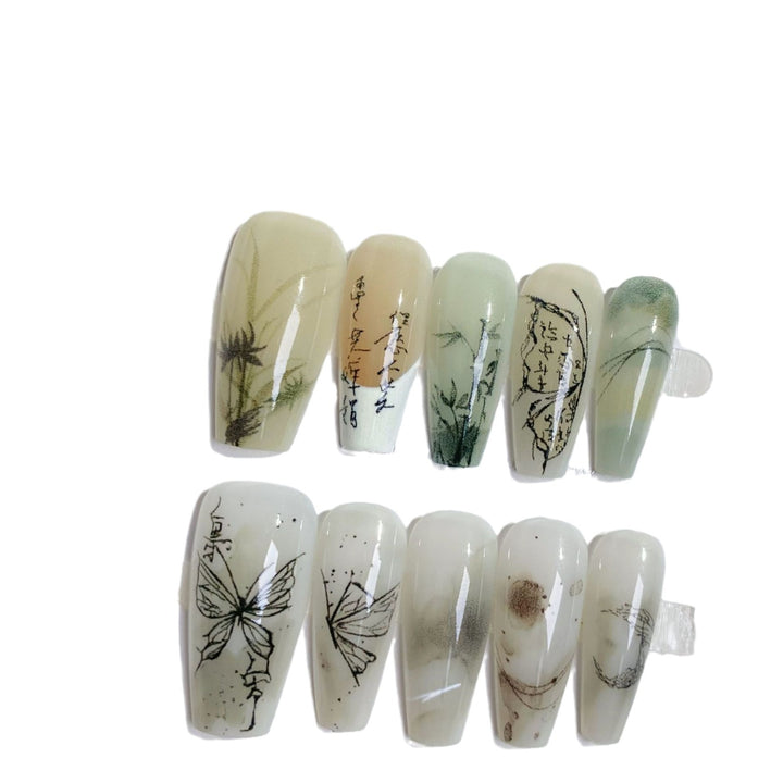 Artistic Nail Art Press-On Set 1790745479