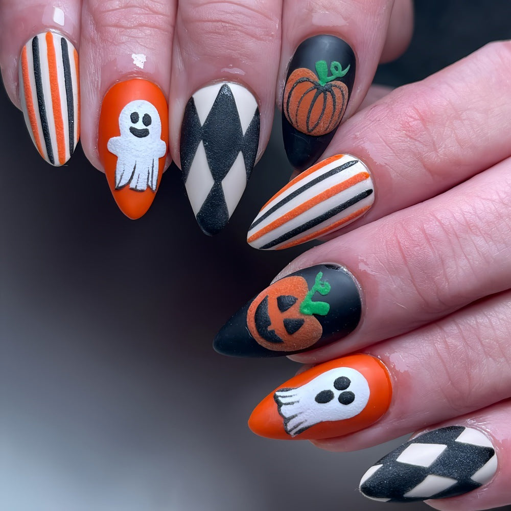 Halloween Theme Artificial Nails Stornfield