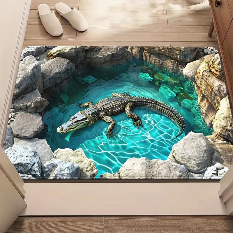 3D Illusion Welcome Mat Stornfield