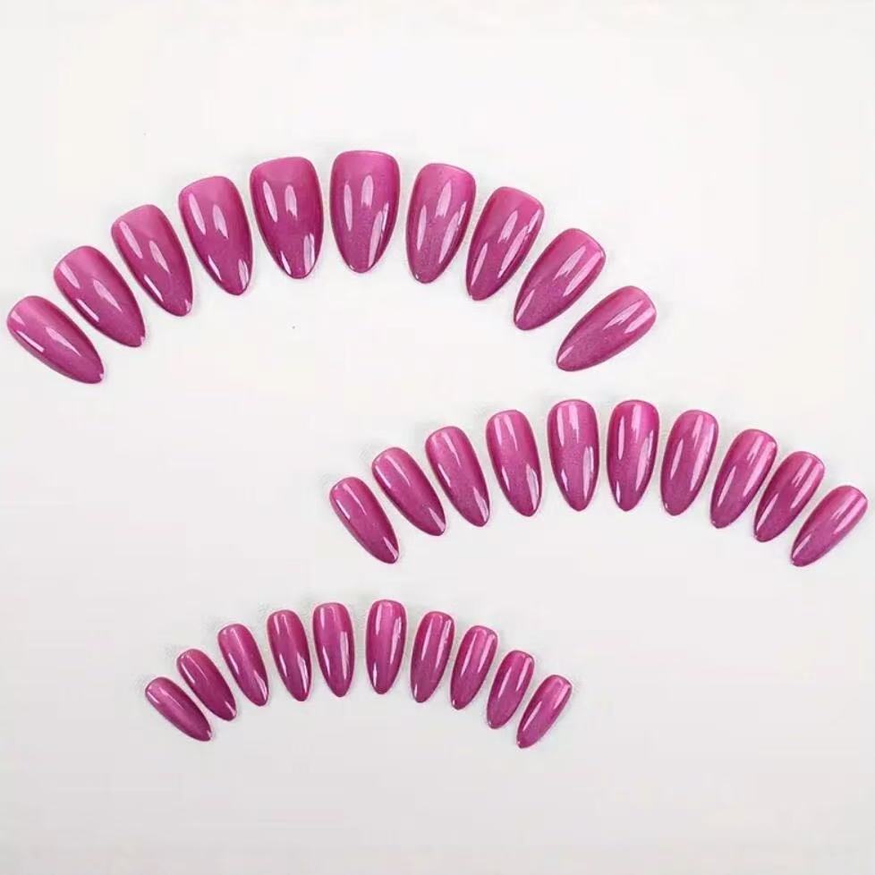 Long-Lasting Glossy Press-On Nail Set Stornfield