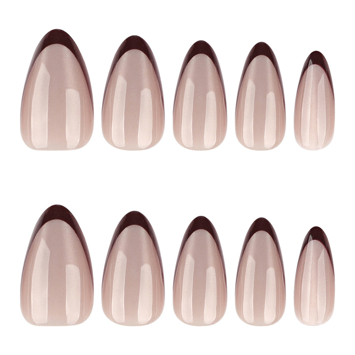 Artificial nail art with elegant French tip Stornfield