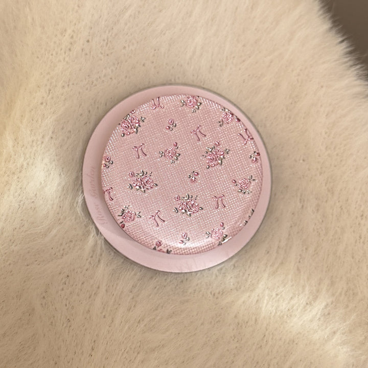 Hand mirror with floral design Stornfield