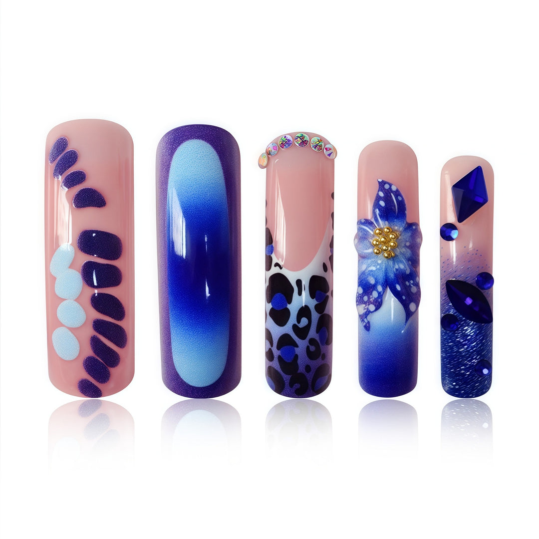 Long Decorative Nail Art Extensions Stornfield