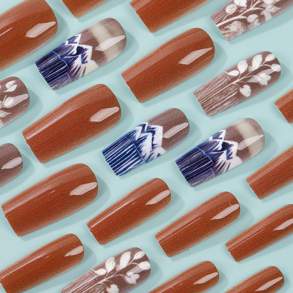 Nail Art Set with Floral Patterns Stornfield