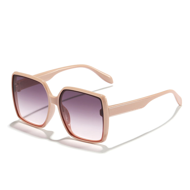 Women's oversized sunglasses with modern square frame and protective lenses Stornfield