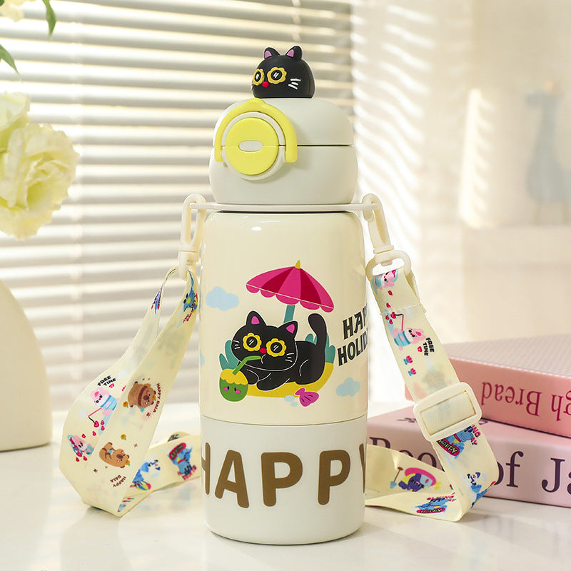 Ladies Insulated Water Bottle with Animal-Friendly Design Stornfield