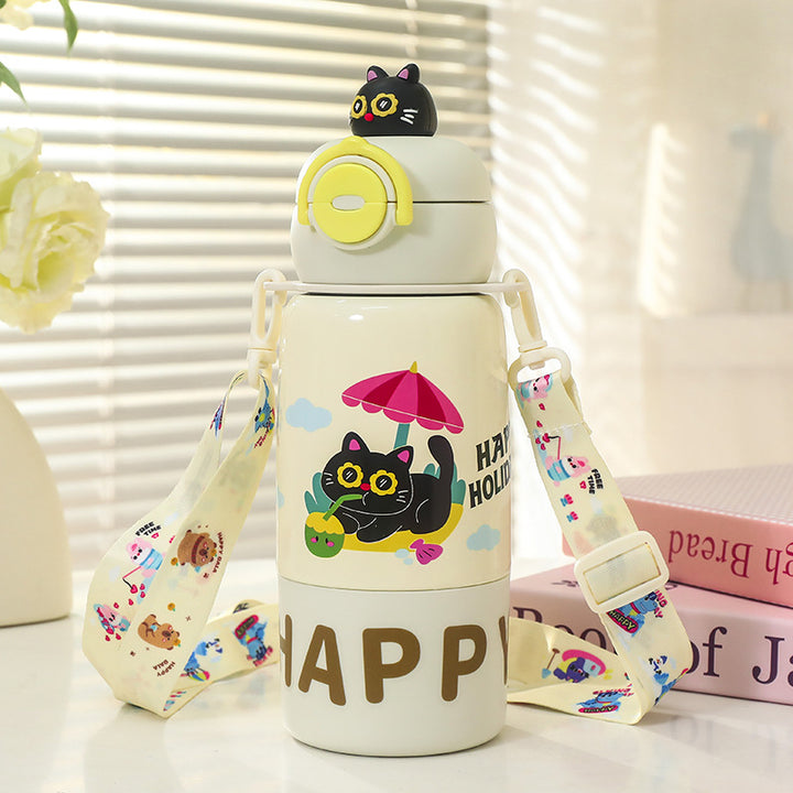 Ladies Insulated Water Bottle with Animal-Friendly Design Stornfield