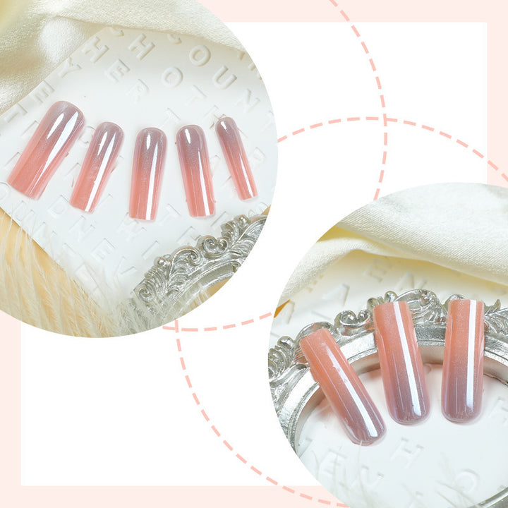 Acrylic nail set with elegant gradient Stornfield