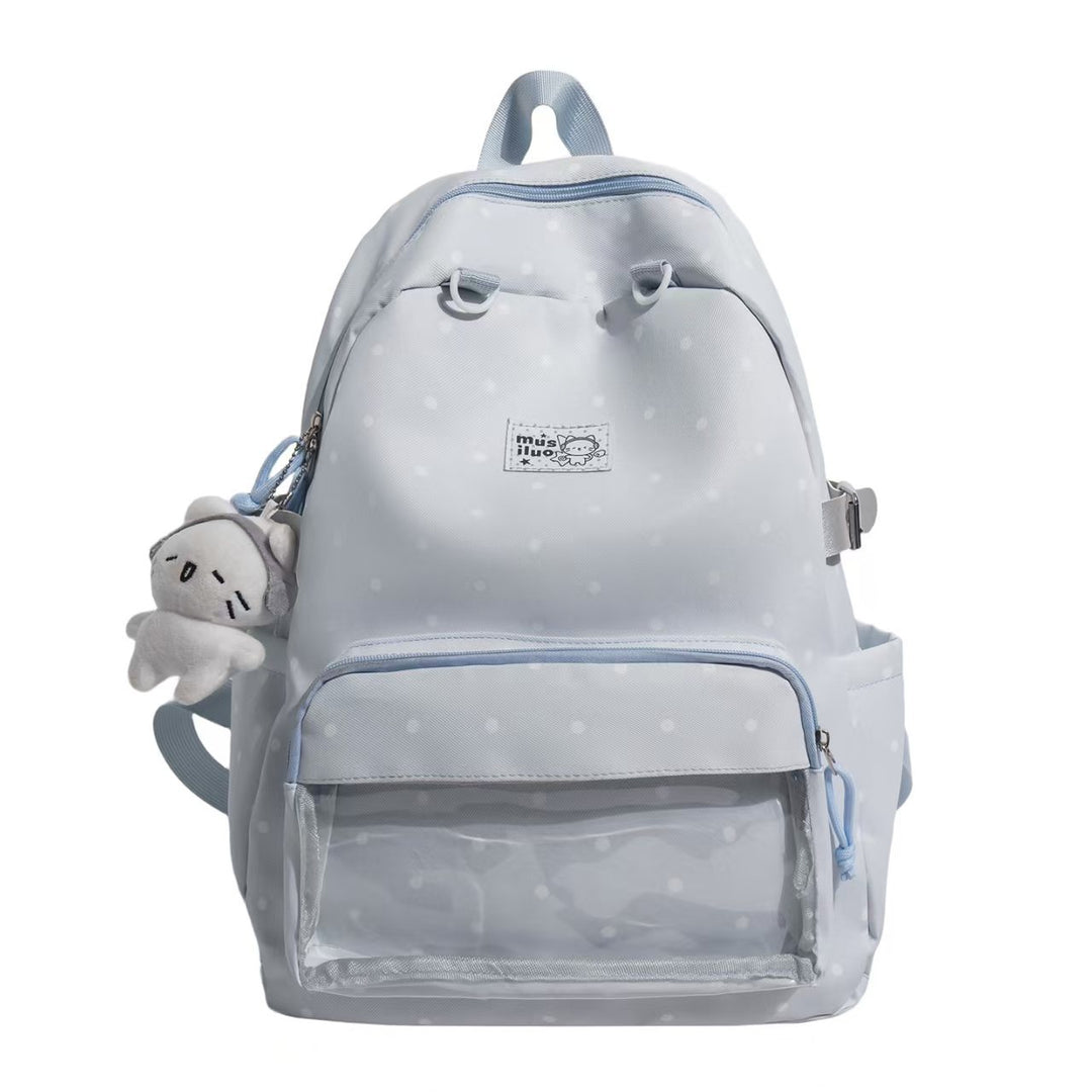Polka Dot Embroidered Backpack Stornfield