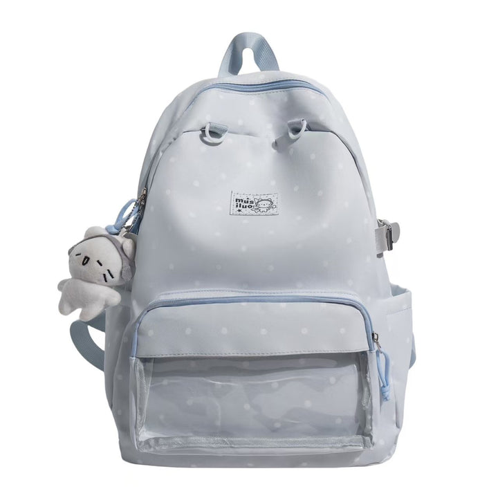 Polka Dot Embroidered Backpack Stornfield