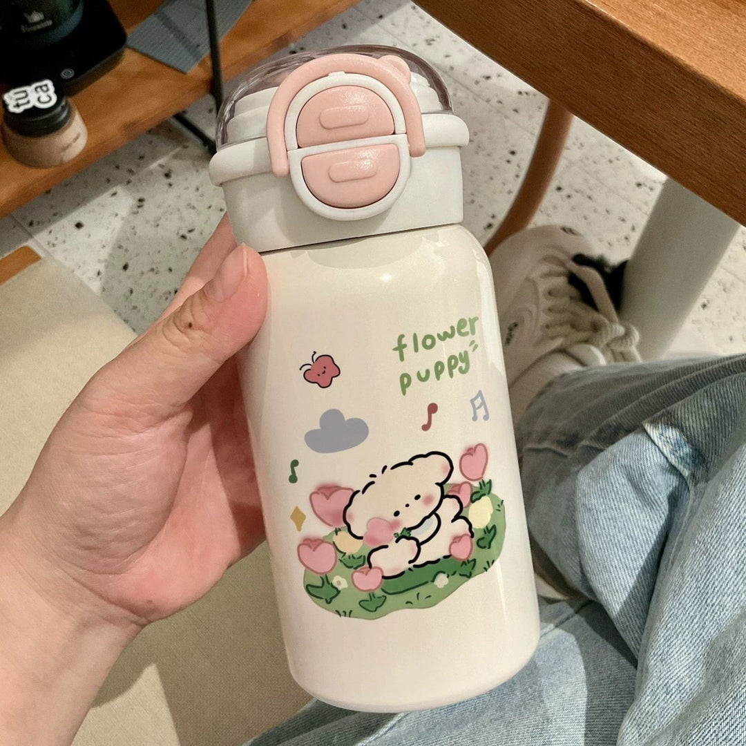Ladies creative water bottle with animal motif Stornfield