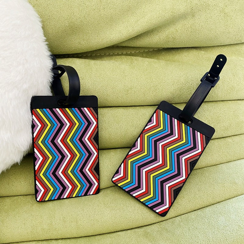Vibrant Patterned Luggage Tag Stornfield