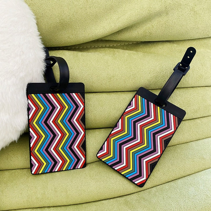 Vibrant Patterned Luggage Tag Stornfield