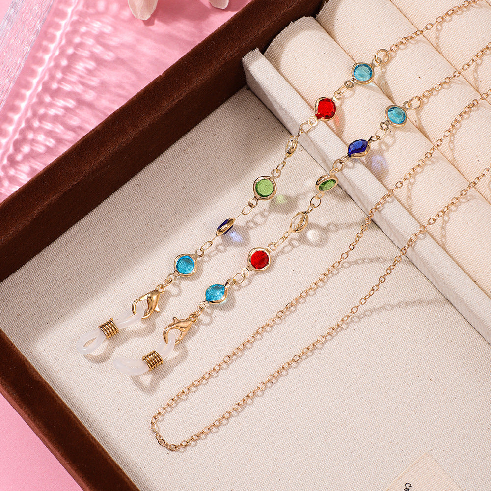 Artistic Beaded Eyewear Chain Stornfield