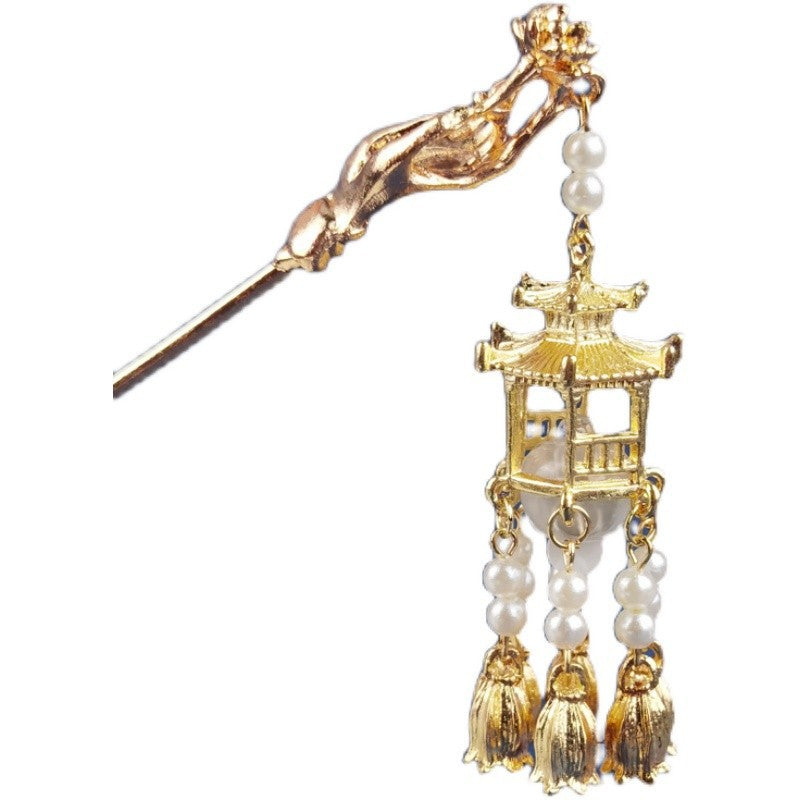 Elegant Lantern Hair Pin Stornfield